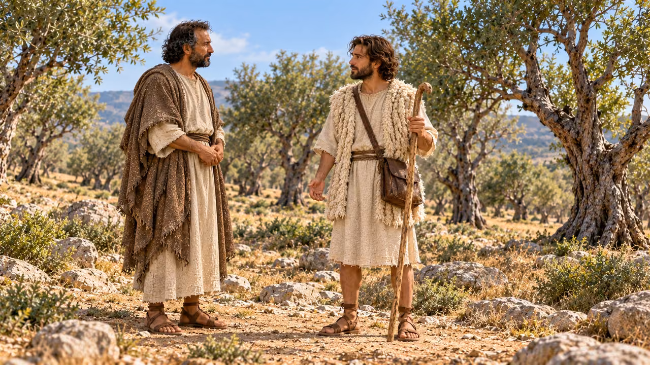 The shepherd continues the interpretation about life, law and authority.