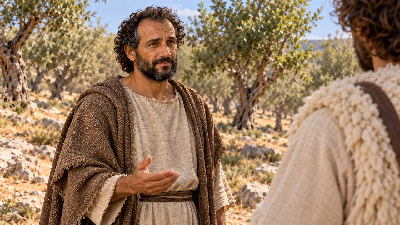 Hermas says that he rejoiced to hear the explanation.