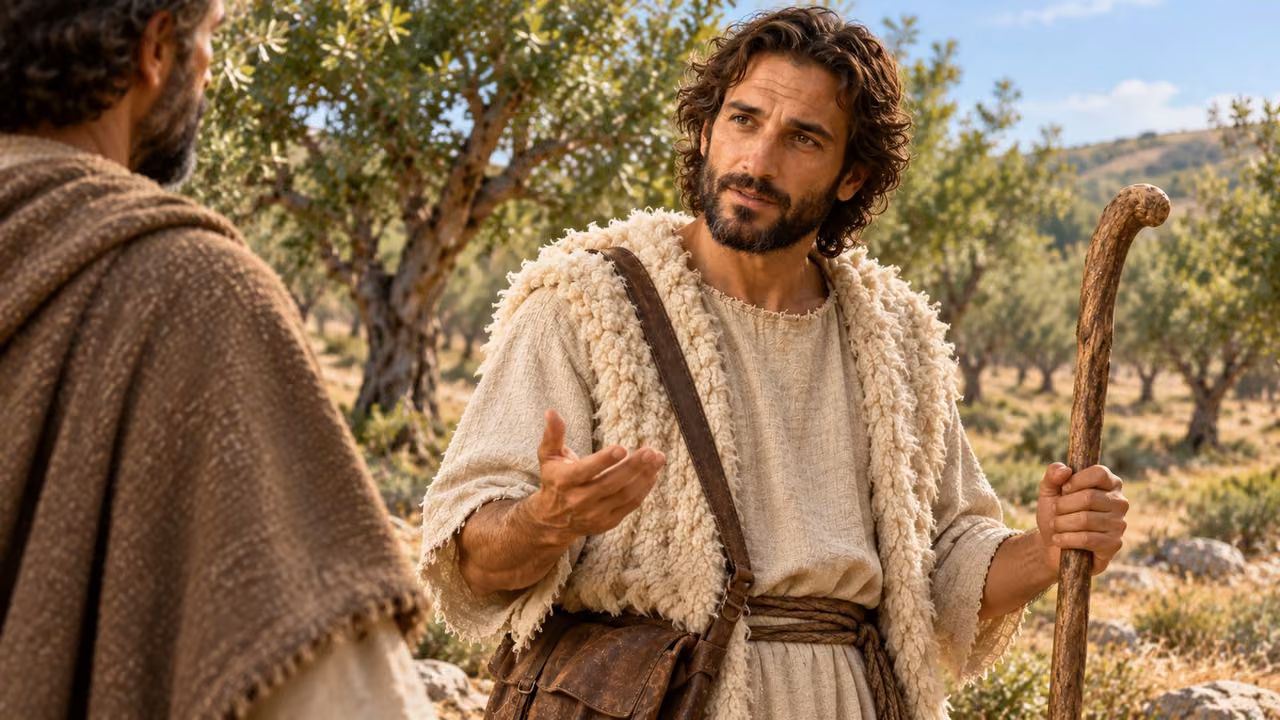 The shepherd instructs Hermas to keep his flesh pure.
