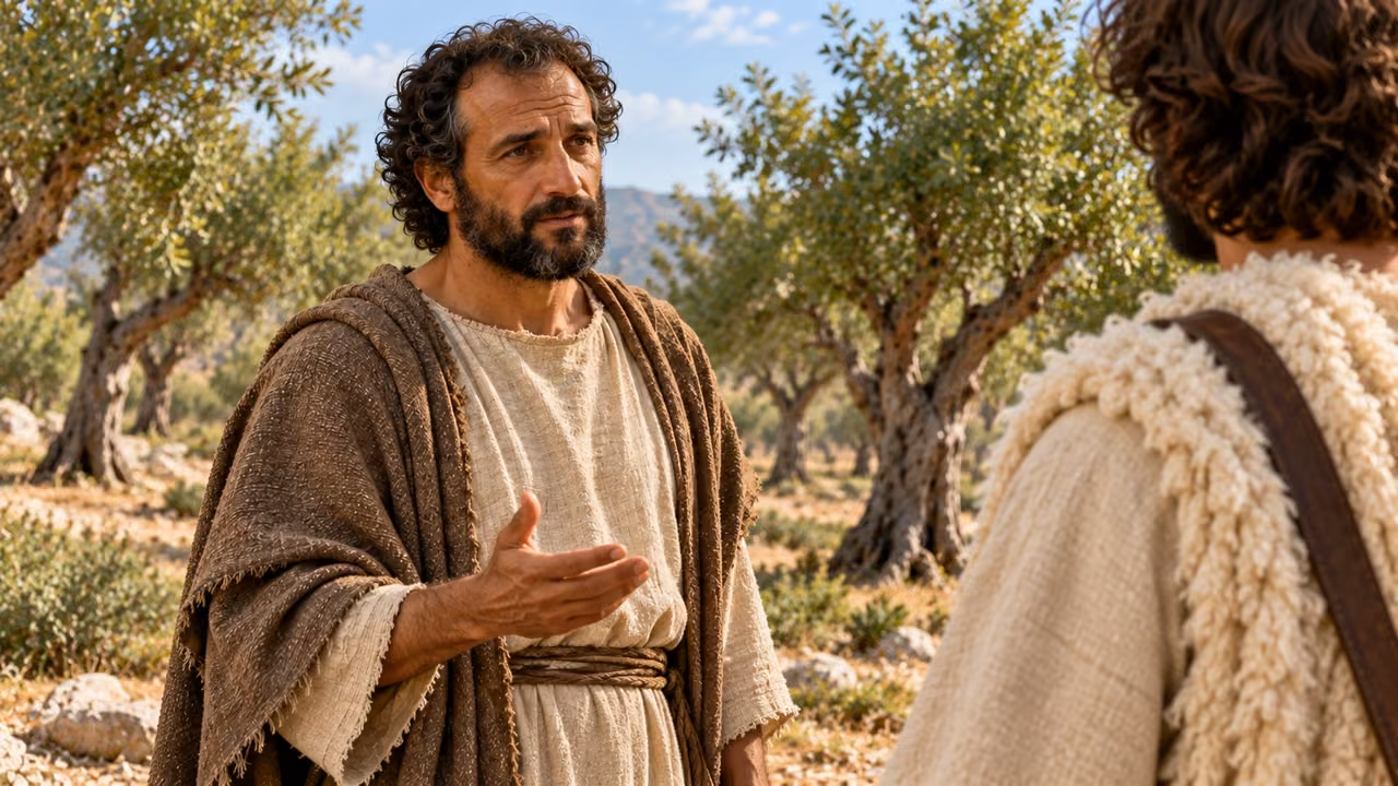 Hermas asks about former ignorance and salvation.